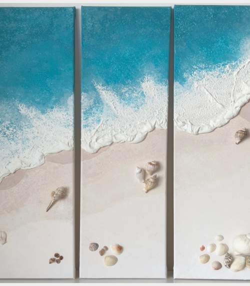 Seashore triptych